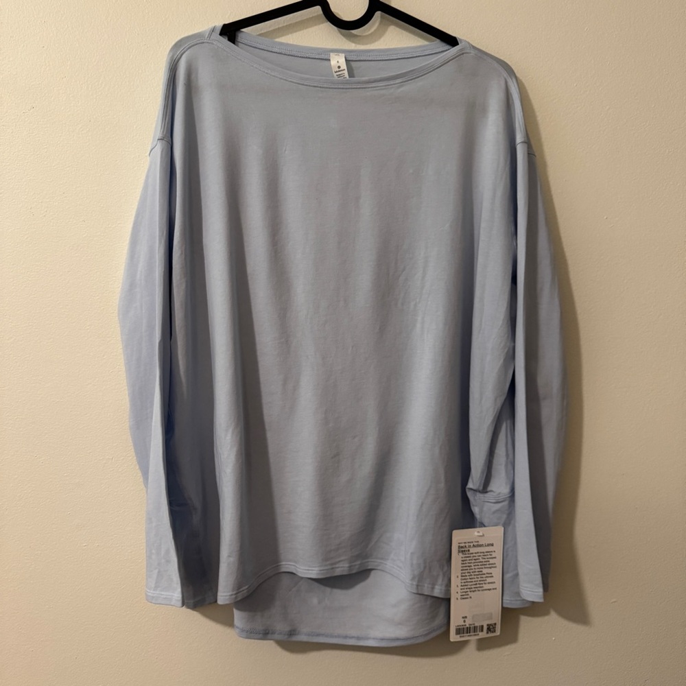 Lululemon Back in Action Long Sleeve